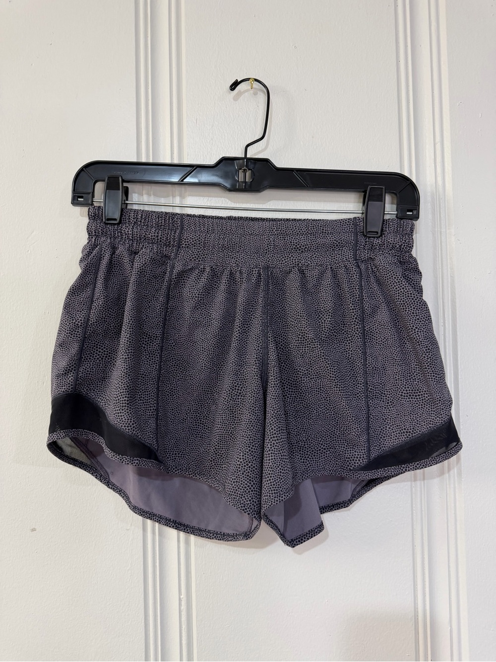 lululemon Women's Heather Charcoal Running Shorts